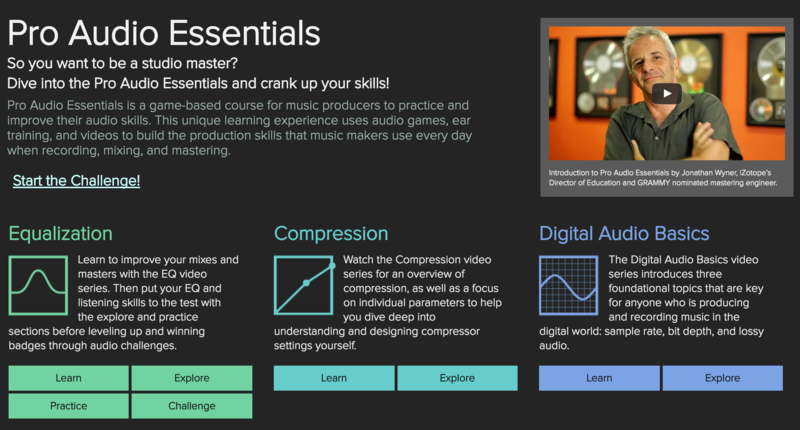 iZotope Pro Audio Essentials