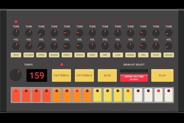 html5drummachine