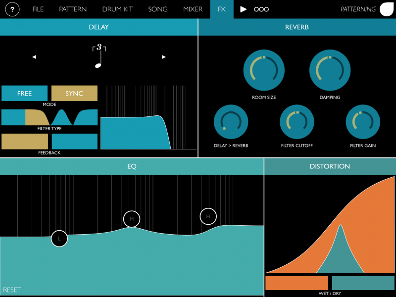 Patterning Drum Machine