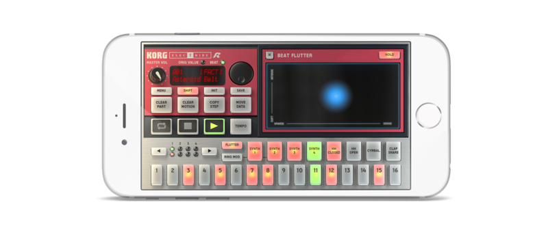 Korg iELECTRIBE iPhone