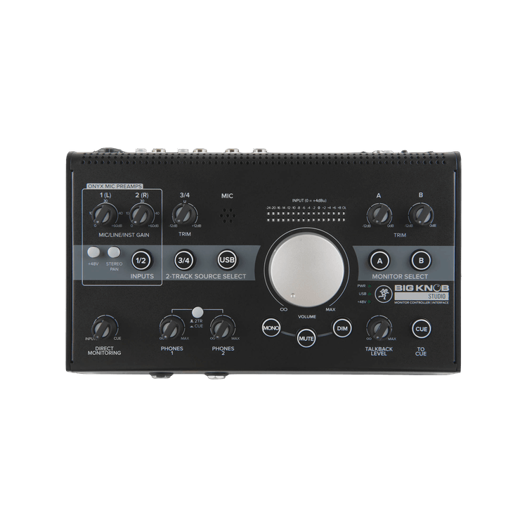 Big Knob Studio 監聽控制器/錄音介面