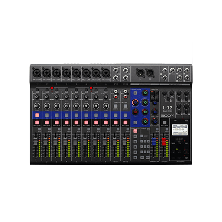 LiveTrak L12 混音器／錄音介面 L-12