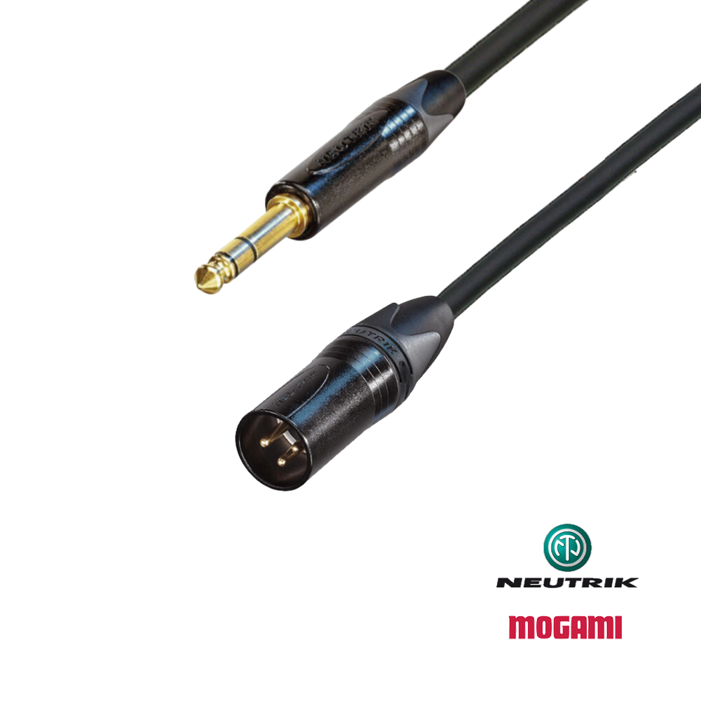 XLR-TRS 專業手工導線（2549+Neutrik 樂器導線 音源線 鍍金）MG-X2549TRS