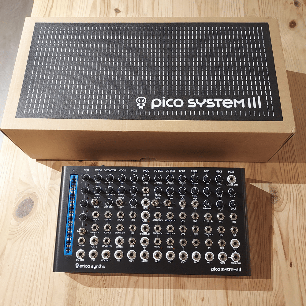 [開封展示品出清] Pico System III Desktop 模組化合成器系統