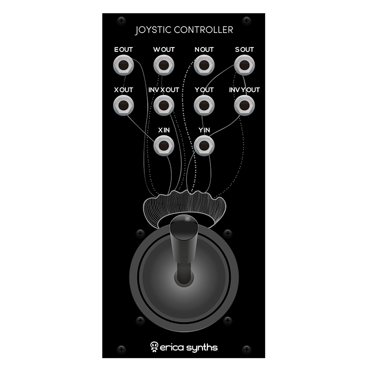 Black Joystick Controller
