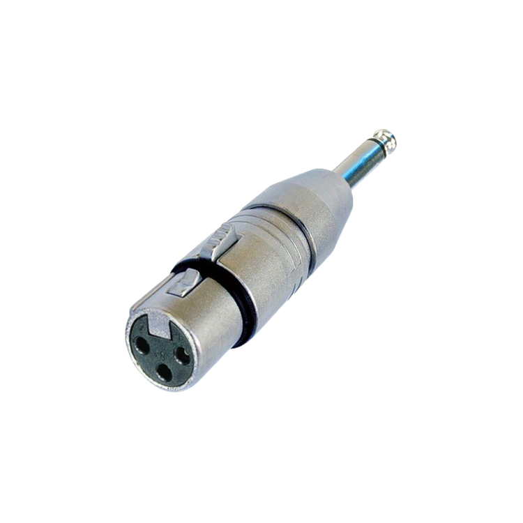 NA2FP  XLR 母 轉 6.3 公 mono  轉接頭