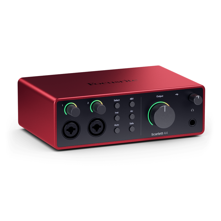 Scarlett 4i4 4th 錄音介面