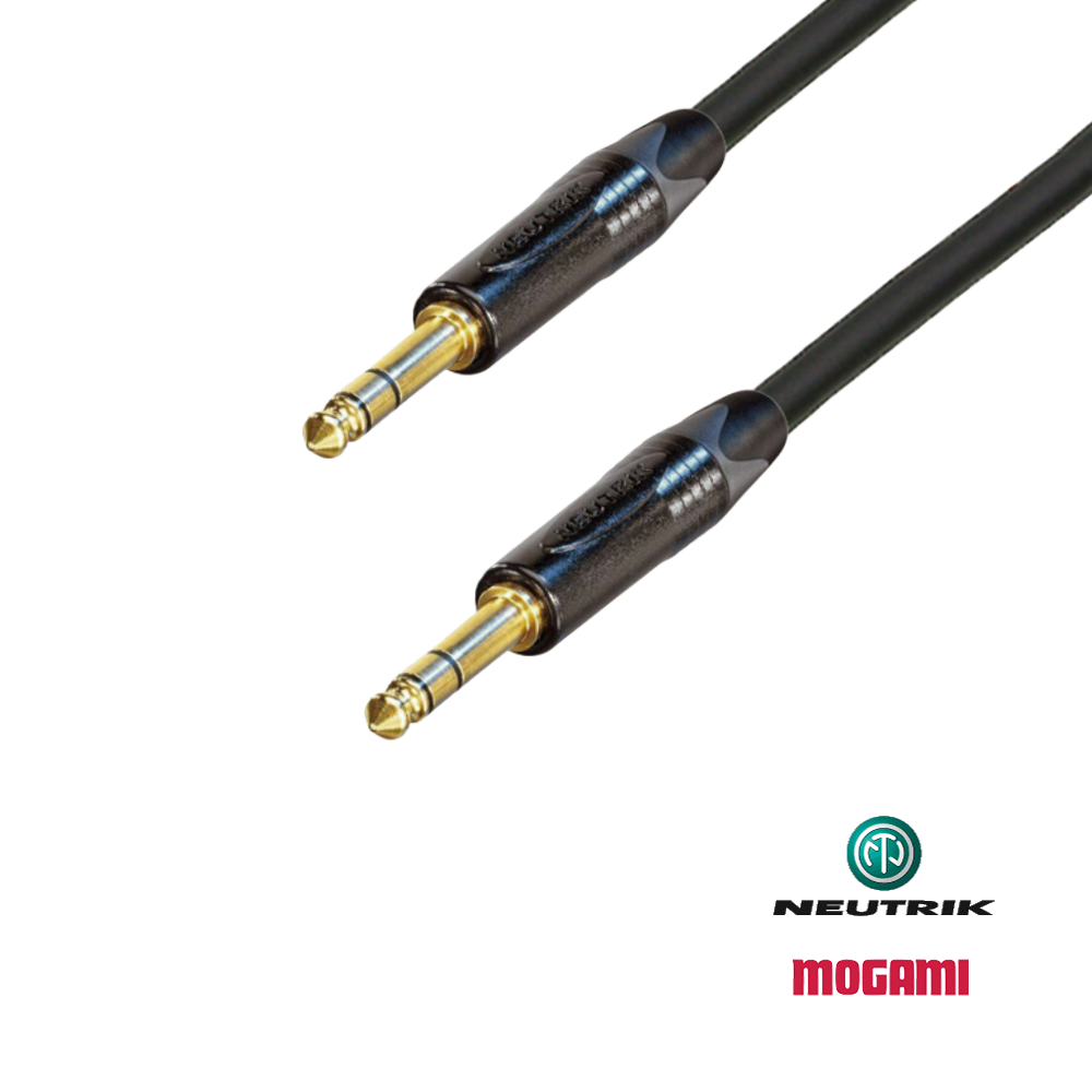 TRS 專業手工導線（2549+Neutrik 樂器導線 音源線 鍍金）MG-TRS2549TRS