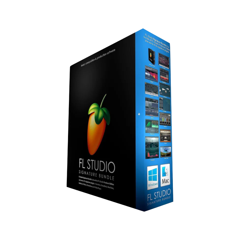 FL Studio 25 Signature Bundle 音樂製作軟體 (下載版)（訂購請詢問）