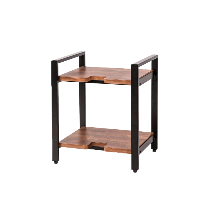 Wavebone Jenga 層架系列（雙層）鐵架＋木紋層板