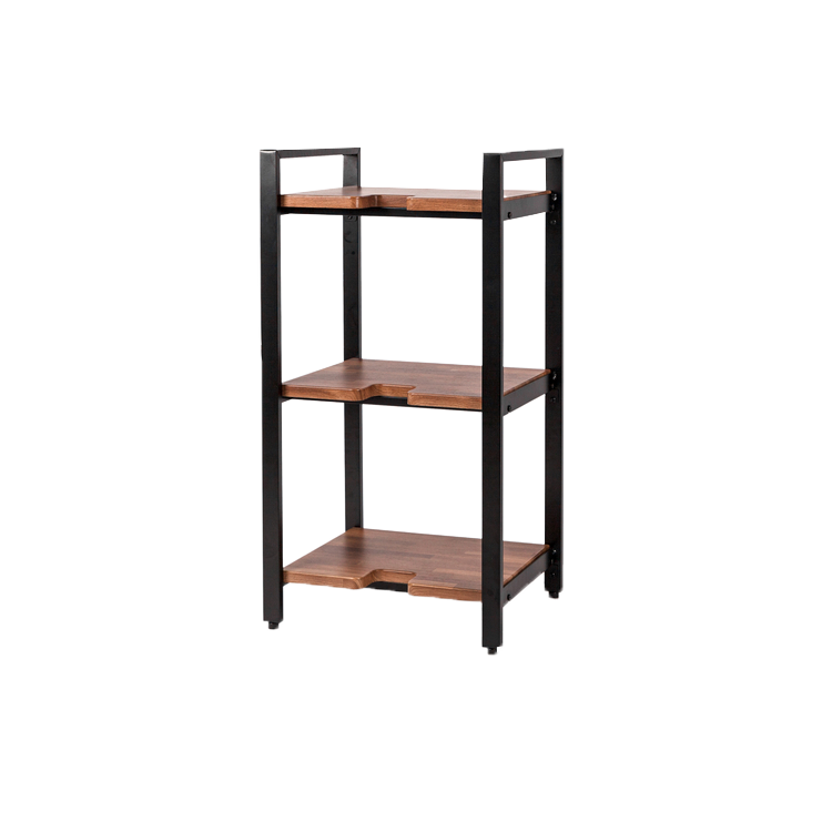 Wavebone Jenga 層架系列（ 三層）鐵架＋木紋層板