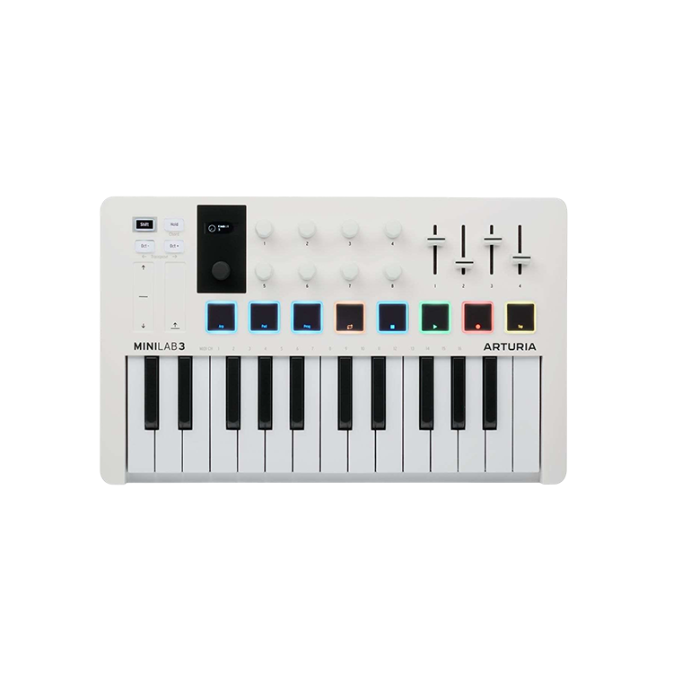 Minilab MKIII MIDI 鍵盤 MK3 白色款