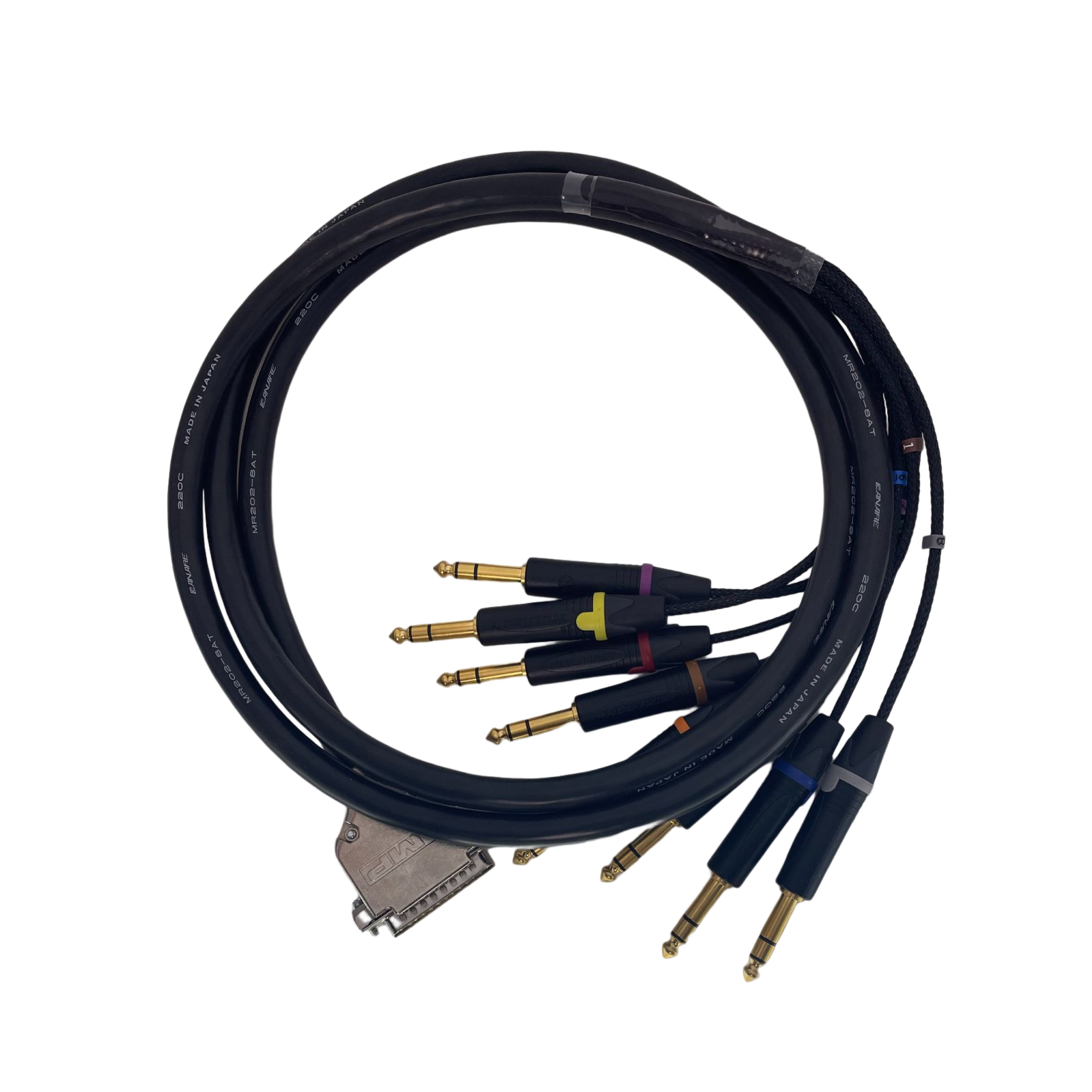 MR202-8AT + Neutrik TRS DB25 導線 （鍍金）