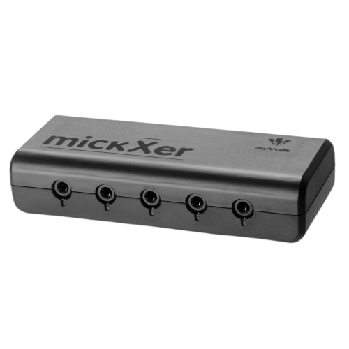 mickXer 5 軌被動式類比混音器 五軌簡易混音器 靜謐黑