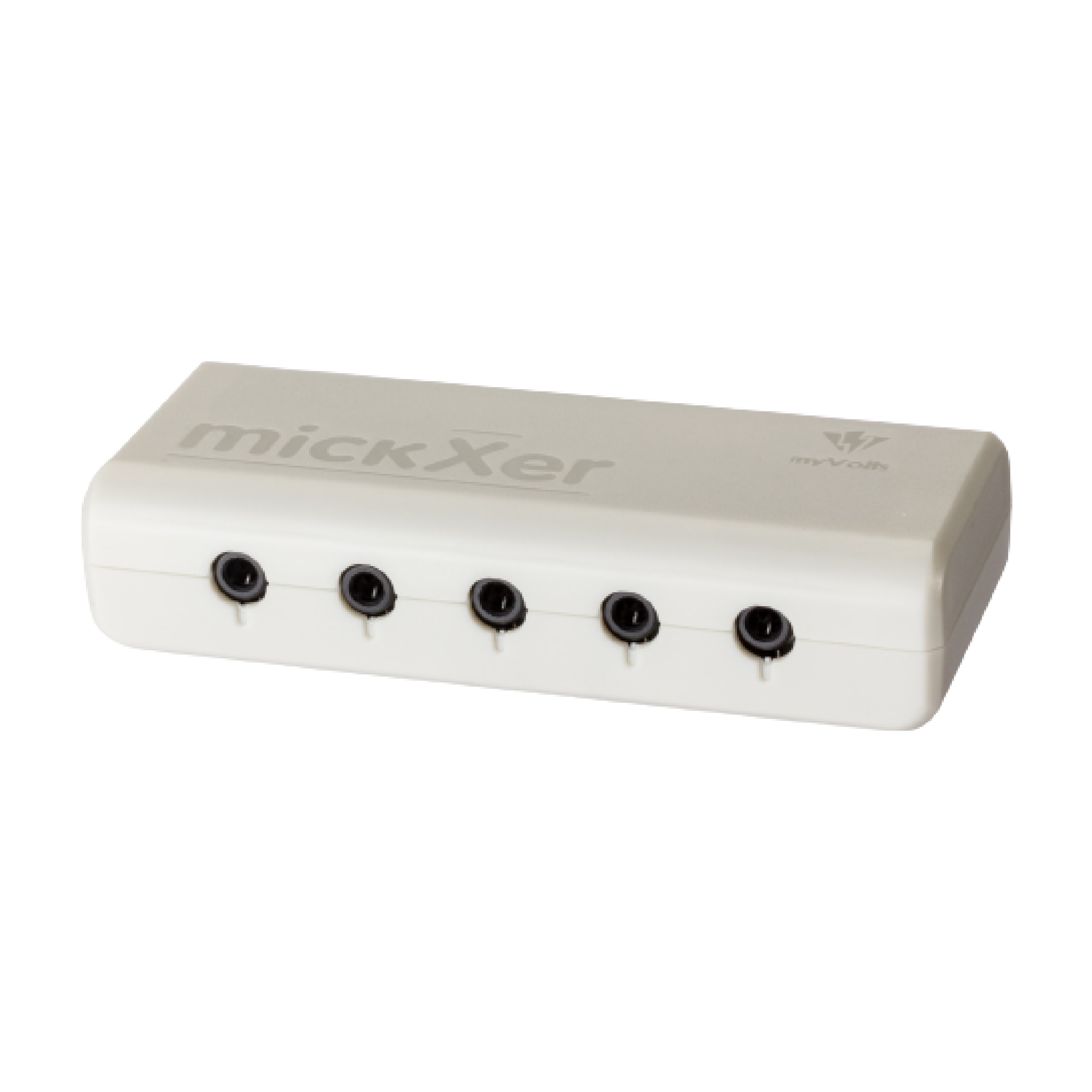 mickXer 5 軌被動式類比混音器 五軌簡易混音器 銀色