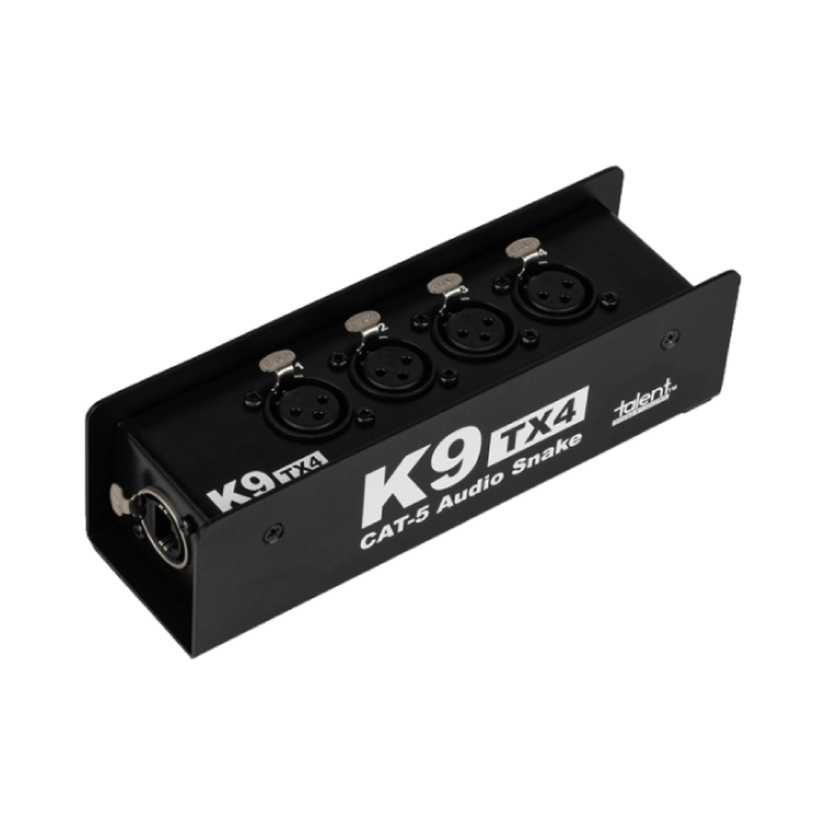 K9 TX4 Cat5-XLR 四軌轉換介面