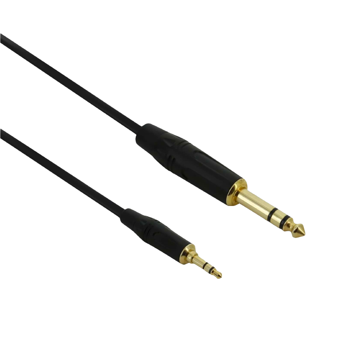 3.5 轉 6.3 MM TRS 立體聲音源線 音訊線材