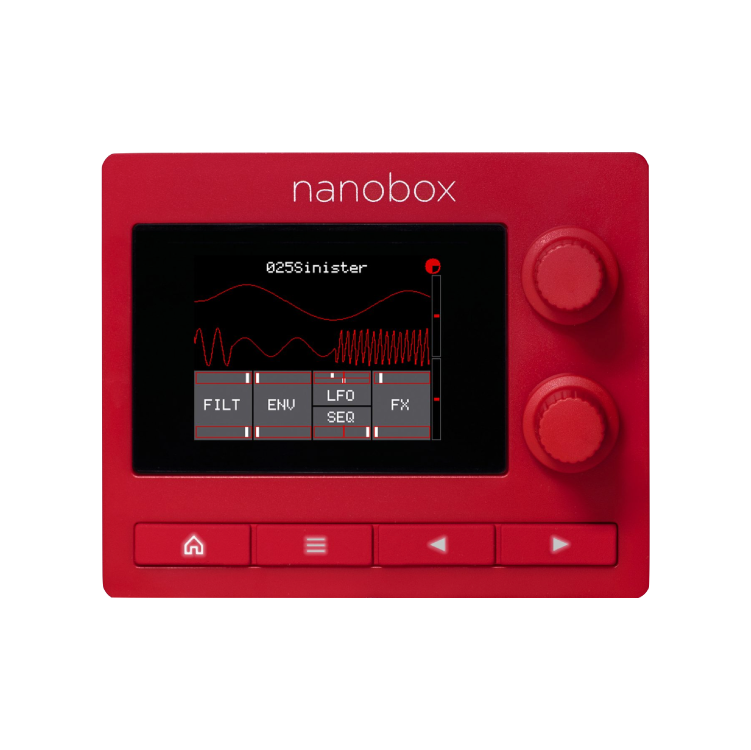 Nanobox Fireball 攜帶型迷你合成器 Wavetable 波表合成器