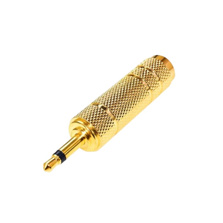 6.3 轉 3.5 單聲道轉接頭 Mono（大轉小）