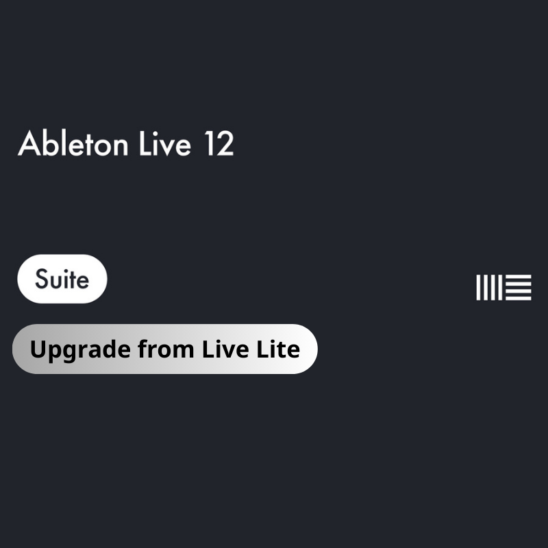 Live 12 Suite 音樂工作站軟體 從 Live Lite 升級 (下載版)
