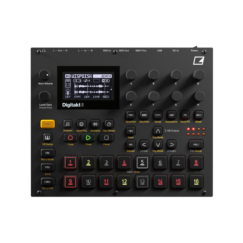 Digitakt II 鼓機/取樣機 合成器音源