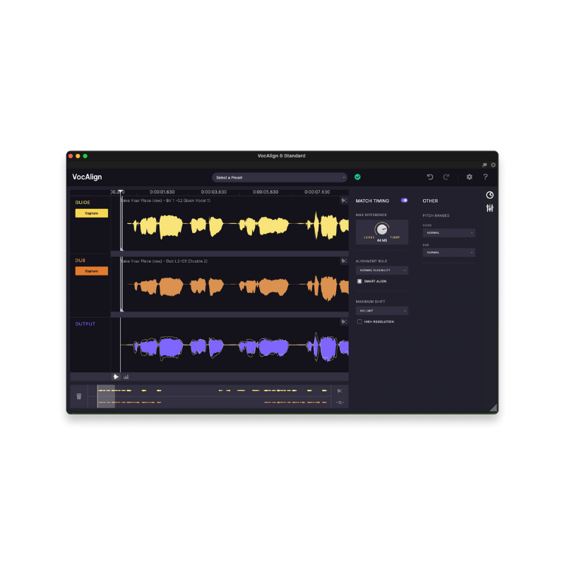 VocAlign 6 Standard 人聲對齊校準軟體 Plugin 標準版 (下載版)