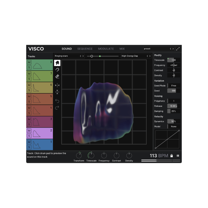 Visco 取樣建模鼓機 Plugin (下載版)