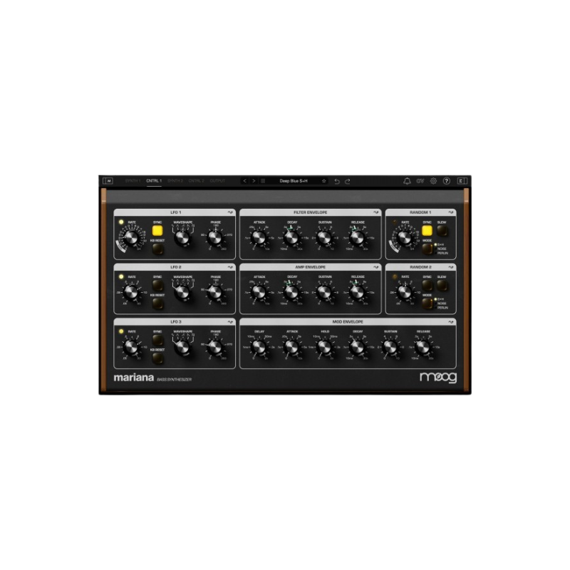 Mariana Bass Synthesizer 合成器音源軟體 Plugin (下載版)