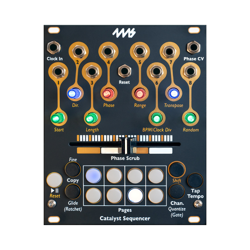 Catalyst Sequencer (CatSeq) 模組化合成器