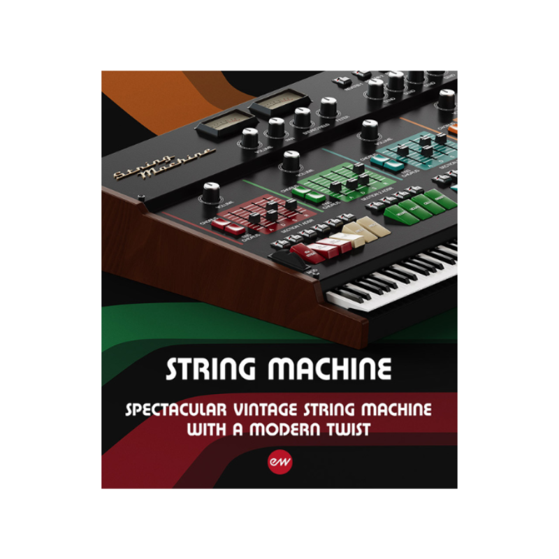 String Machine 復古弦樂合成器音源 Plugin (下載版)