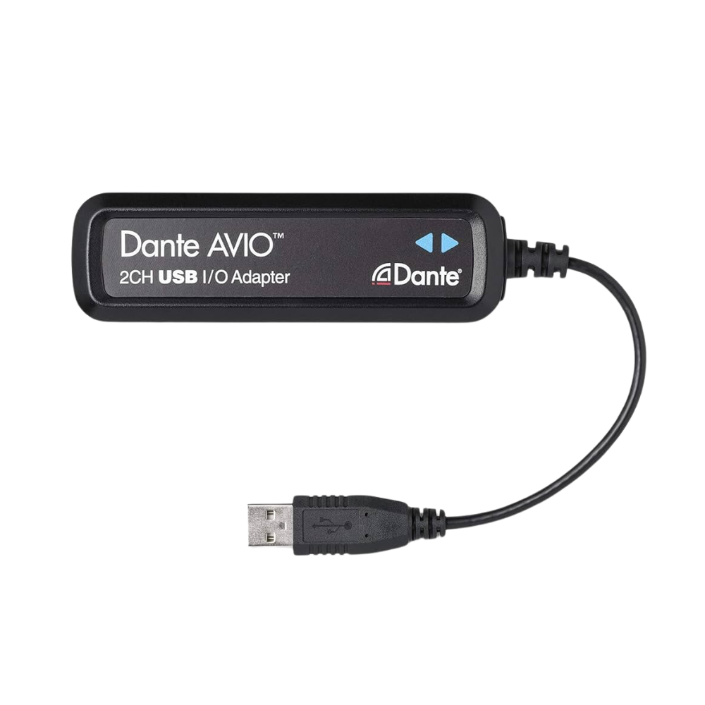 Dante AVIO USB IO Adapter 2x2 轉接頭 Dante介面
