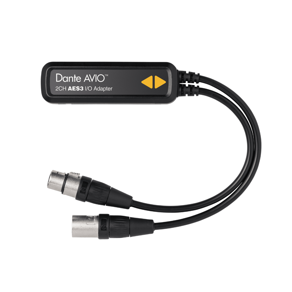 Dante AVIO AES3 IO Adapter 2x2 轉接頭 Dante介面