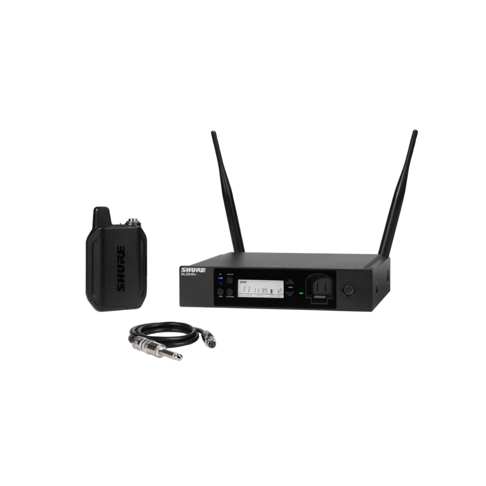 GLXD14R+ 無線麥克風系統 無線腰掛式發射器 半機架接收器 可加購 MX153 WL93 WL185 SM35 BETA 98H/C