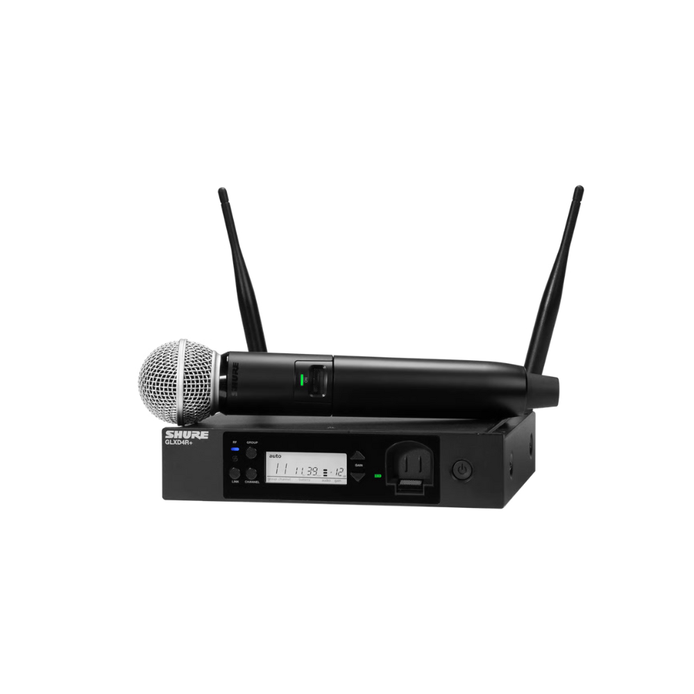 GLXD24R+ 無線手持麥克風機架系統 可選購 SM58 BETA 58A BETA 87A