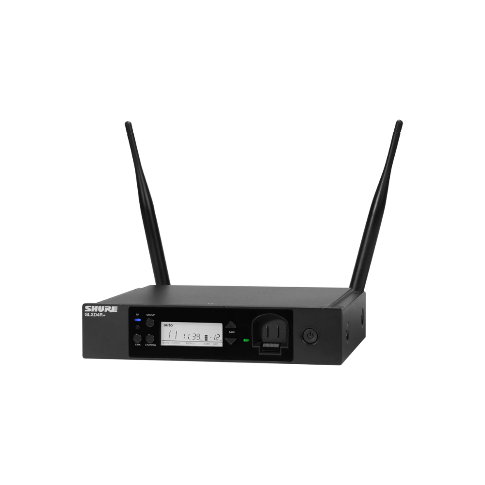 GLXD4R+ 無線麥克風系統 雙頻半機架接收器