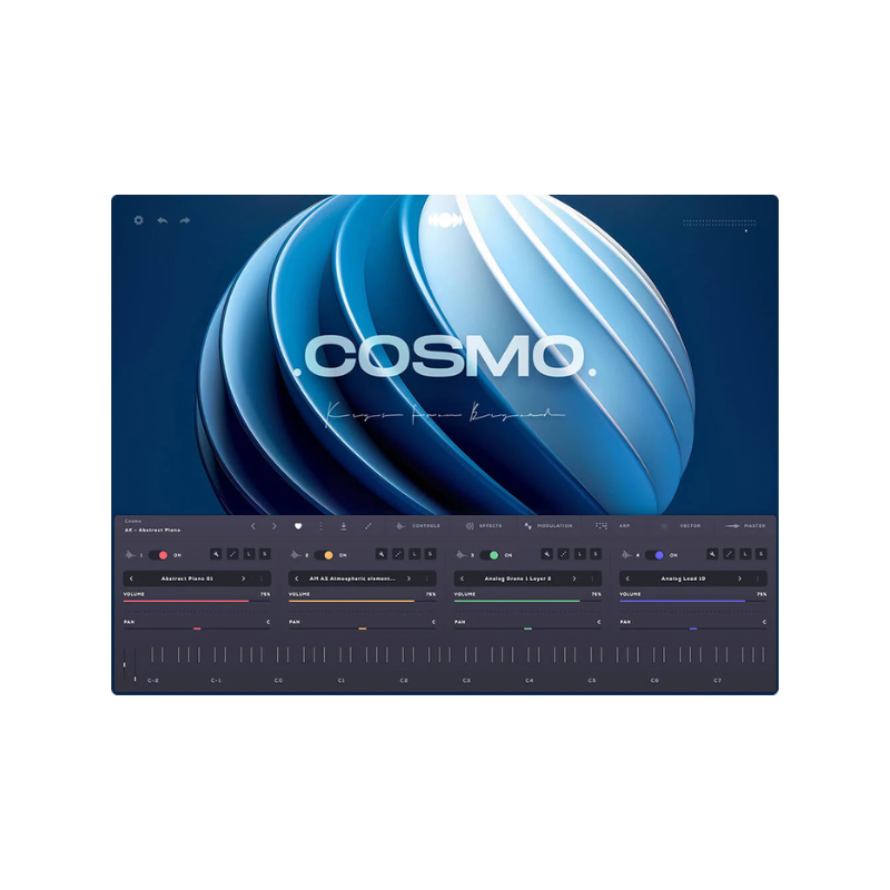 Soundbox Instrument Cosmo 電子樂器音效音源 Plugin (下載版)