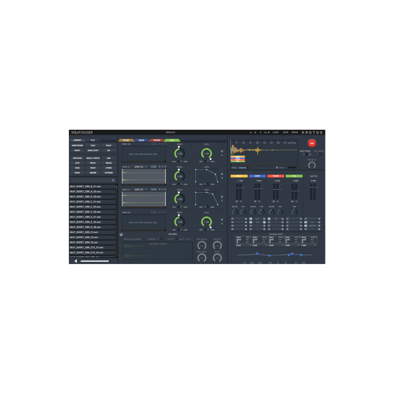 Weaponiser 武器音效 特殊聲音設計軟體 Plugin (下載版)