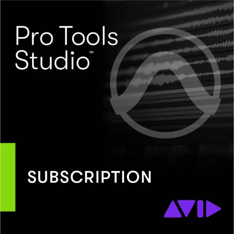 Pro Tools Studio 音樂製作軟體 新用戶一年期訂閱制 (下載版)