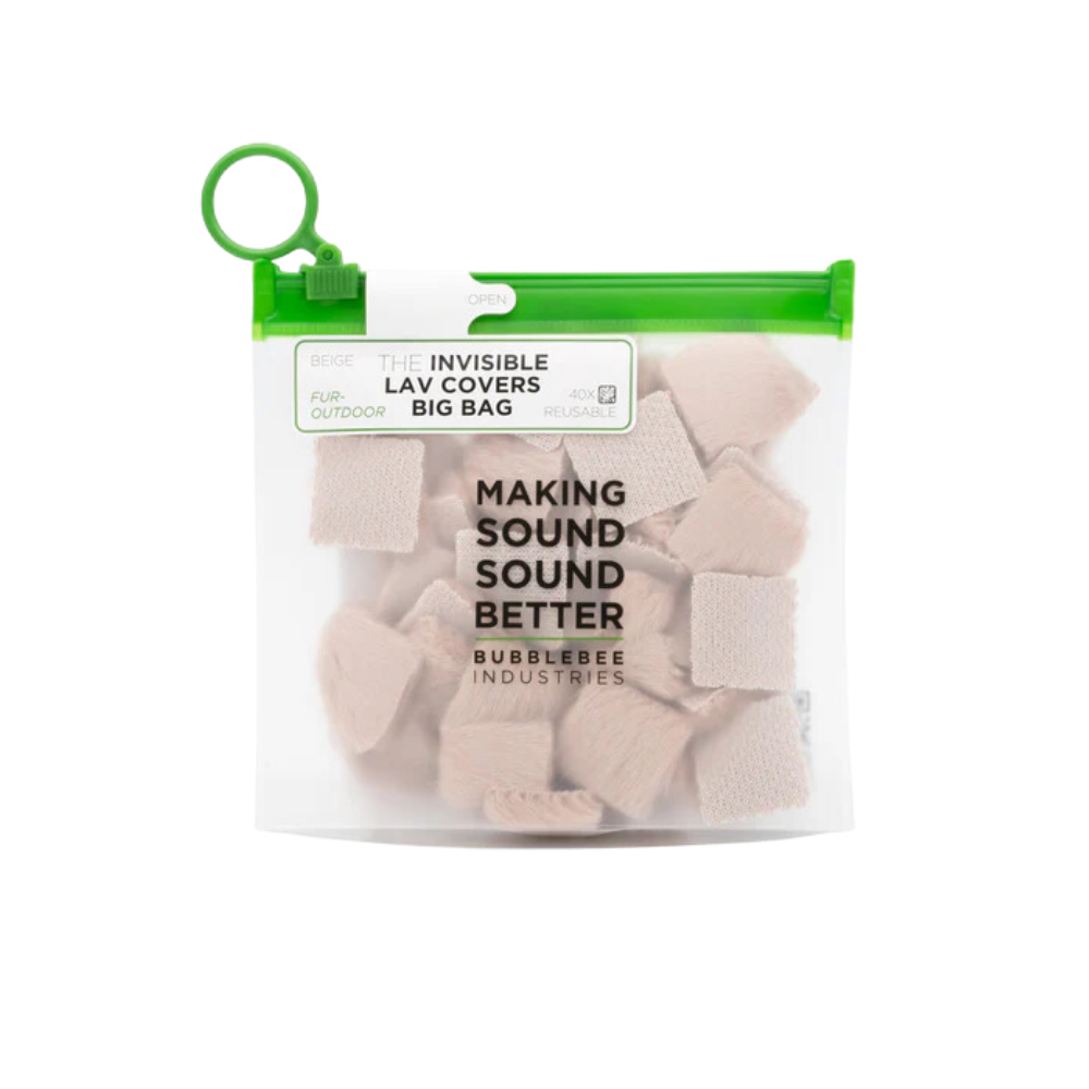 Invisible Lav Covers Fur Outdoor 領夾式麥克風戶外防風片