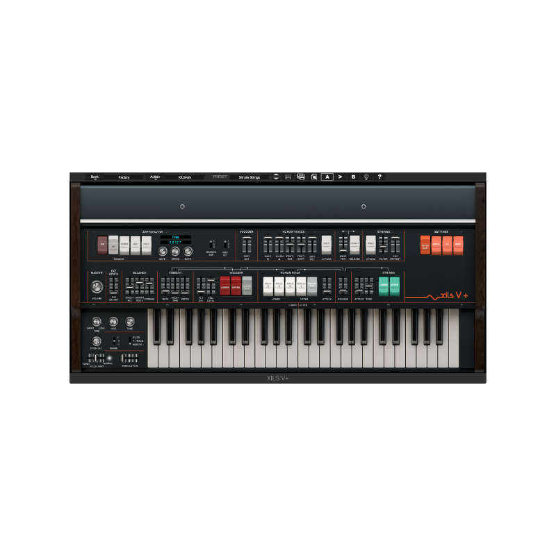 XILS V+ Vocoder 合成器音源 Plugin (下載版)