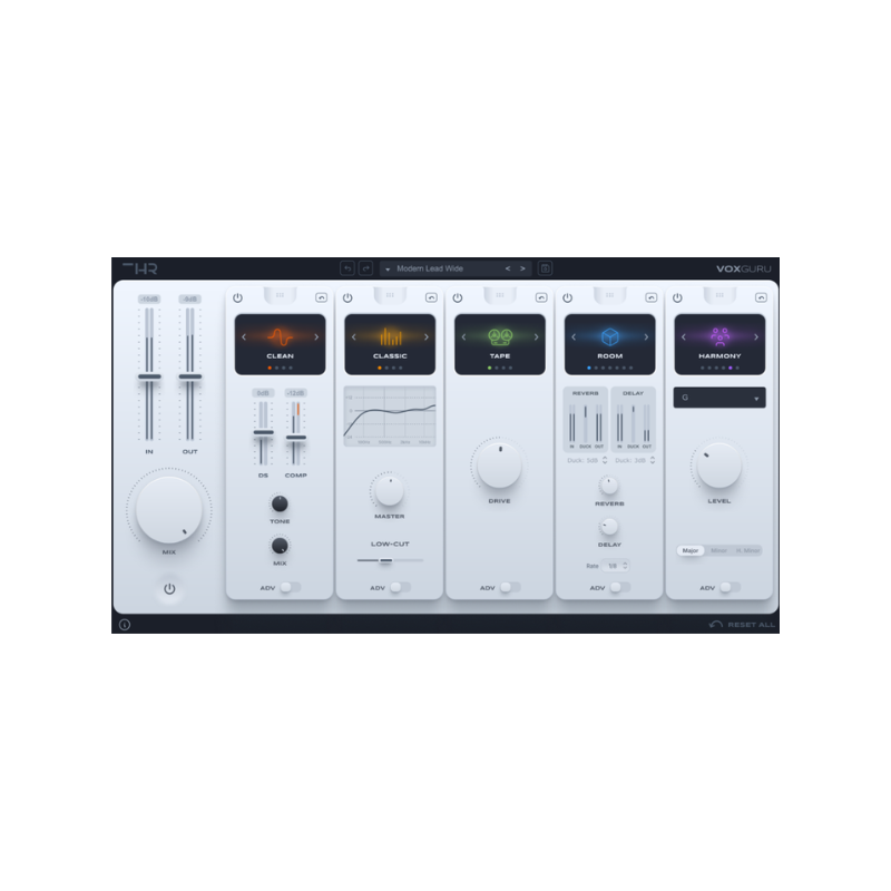 VoxGuru 人聲混音效果器 Plugin (下載版)