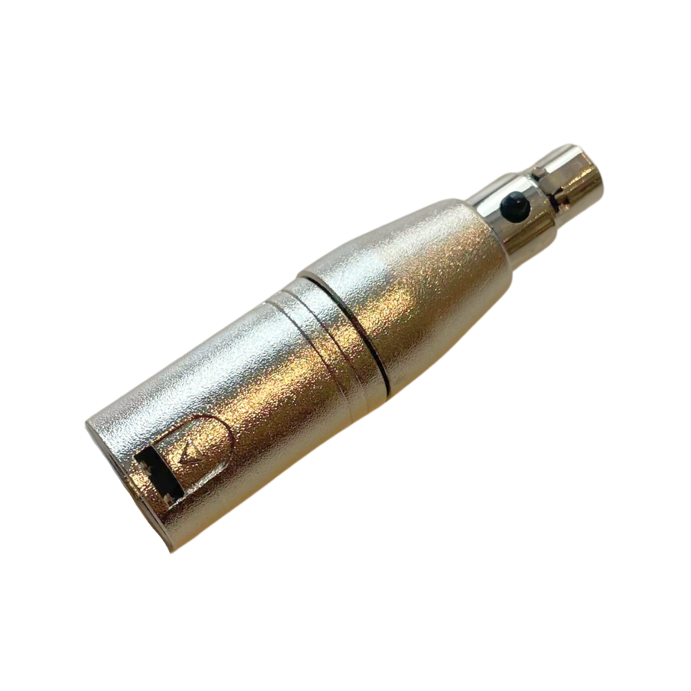 XLRM-XLRFMini 轉接頭 XLR公轉迷你XLR母 Adapter