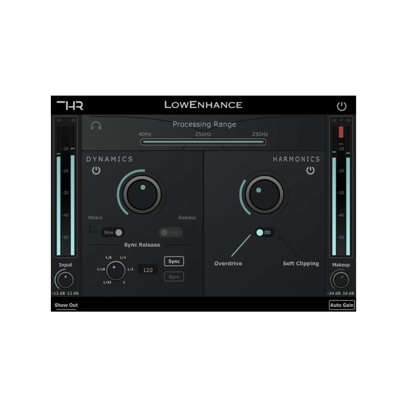 LowEnhance 低頻壓縮 飽和處理效果器 Plugin (下載版) 