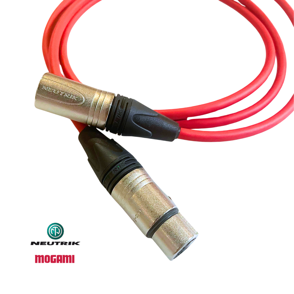 XLR 專業手工導線 彩色線材（2549+Neutrik 麥克風線 音源線）MG-X2549X-C