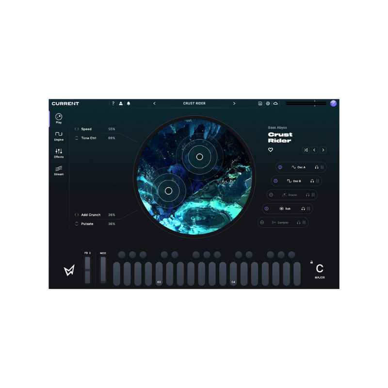 Current 合成器音源軟體 Plugin (下載版)
