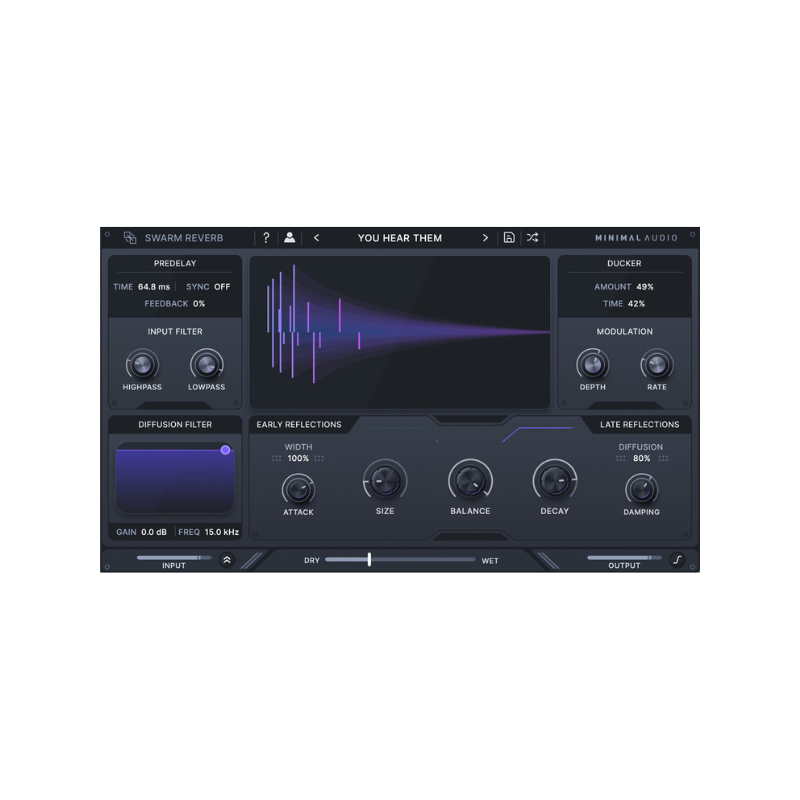 Swarm Reverb 效果器 Plugin (下載版)