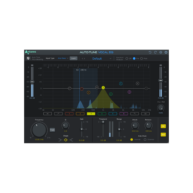 AutoTune Vocal EQ 效果器 Plugin (下載版)