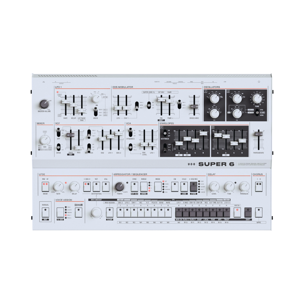 SUPER 6 Desktop 合成器音源