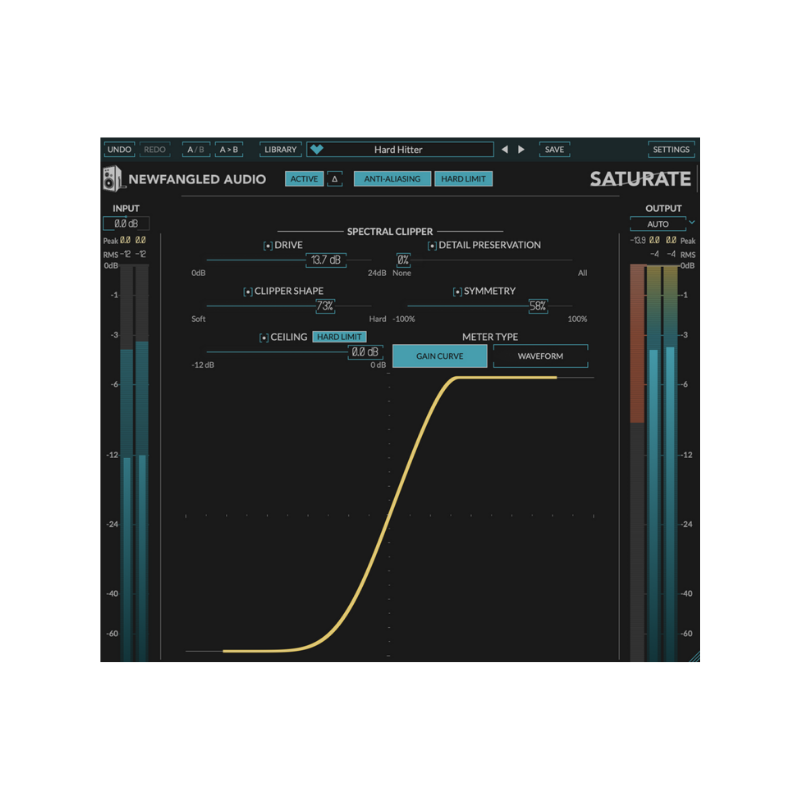 Newfangled Audio Saturate 飽和失真效果器 Plugin (下載版)