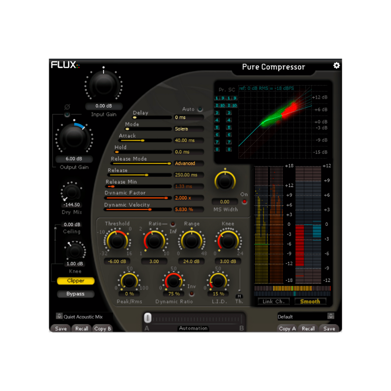 Pure Compressor 壓縮效果器 Plugin (下載版)